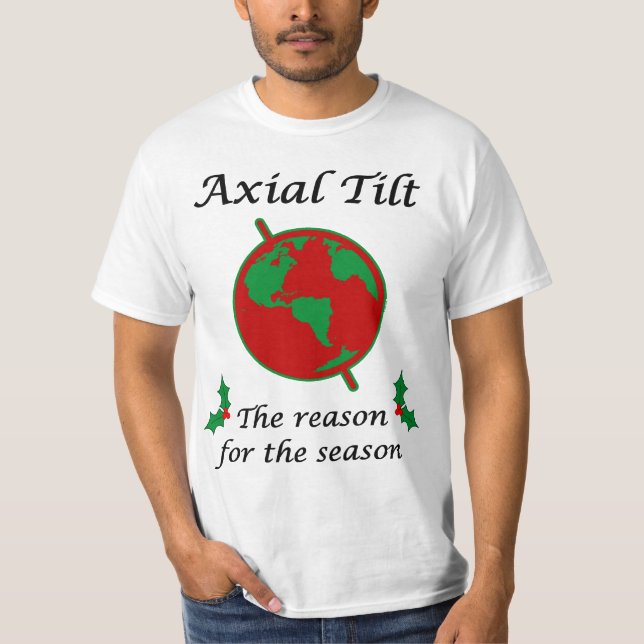 Camiseta Razão axial da inclinação para a estação (Frente)
