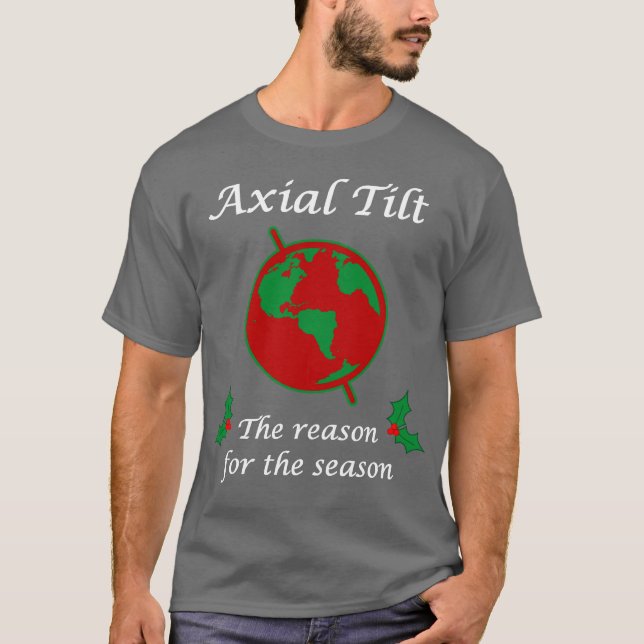 Camiseta Razão axial da inclinação para a estação (Frente)