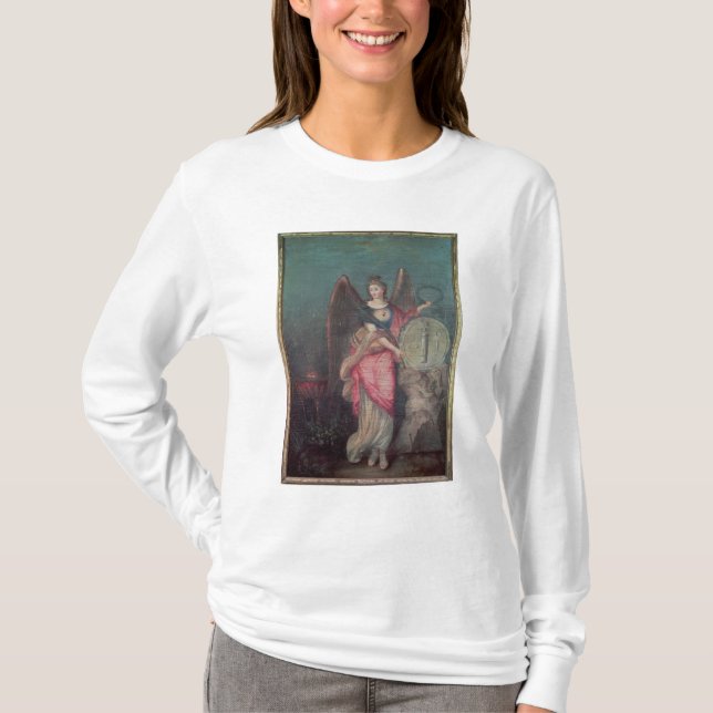 Camiseta Razão que paga o tributo aos emblemas (Frente)