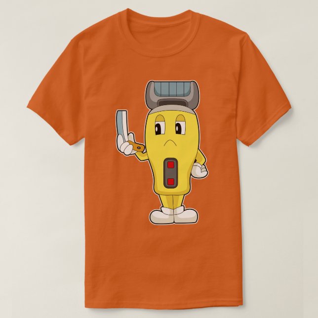 Camiseta Razor Hairdresser Hetero razor (Frente do Design)