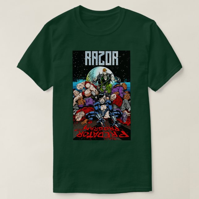 Camiseta Razor - Programa Predator I (Frente do Design)