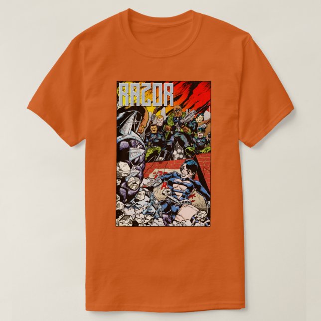 Camiseta Razor - Programa Predator III (Frente do Design)