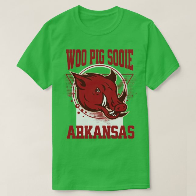 Camiseta Razorback na prisão (Frente do Design)