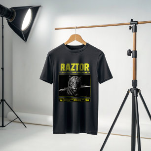 Camiseta RAZTOR – Savage Tiger Alpha Warrior T-Shirt Raiv