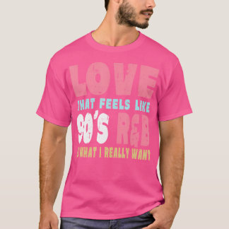 Camiseta Rb Artist Girls Vintage 90 S R & B Graphic