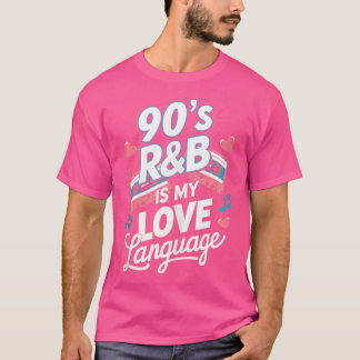 Camiseta Rb Da Década De 90 É A Minha Língua De Amor - Músi