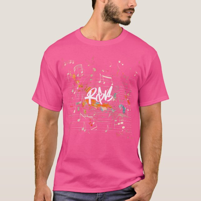 Camiseta Rb Music Rb Lover Vinyl OldSchool Grafite 90S (Frente)