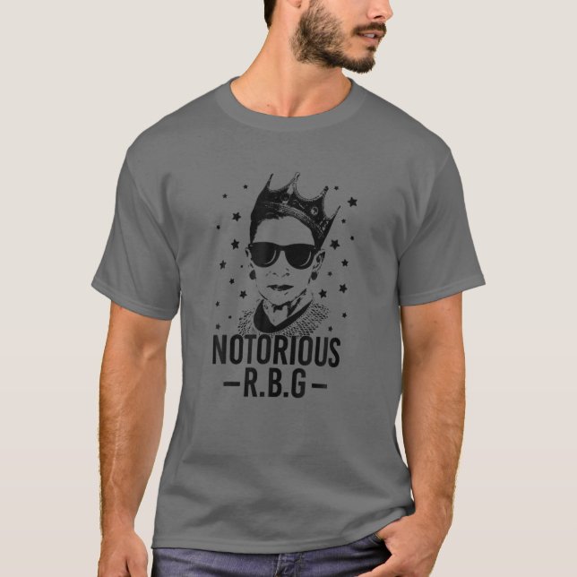 Camiseta RBG Citação Quando A Injustiça Se Torna Feminismo  (Frente)