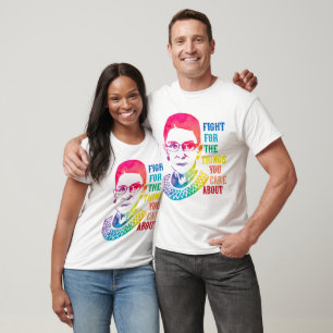 Camiseta RBG Luta Pelas Coisas Que Você Se Importa