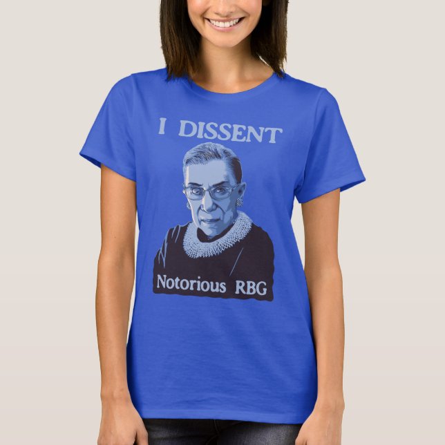 Camiseta RBG notório (Frente)