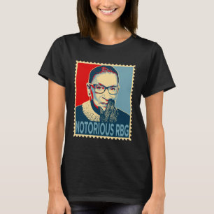 Camiseta RBG notório Ruth Bader Ginsburg