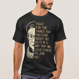 Camiseta RBG Ruth Bader Ginsberg Lutou Pelas Coisas Que Voc