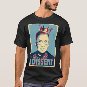 Camiseta RBG Ruth Bader Ginsburg I Discordância