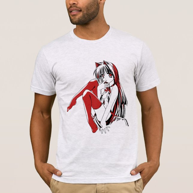 Camiseta RBP, Neko, o Furão de Gata Sexy Anime (Frente)