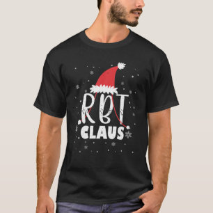 Camiseta RBT Claus Papai noel o comportamento de Natal Tech