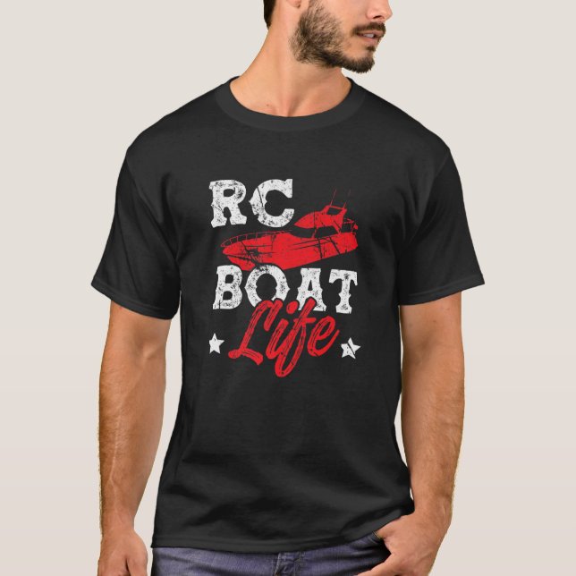 Camiseta RC Boat Life Remote Control Boat Racing Collector (Frente)