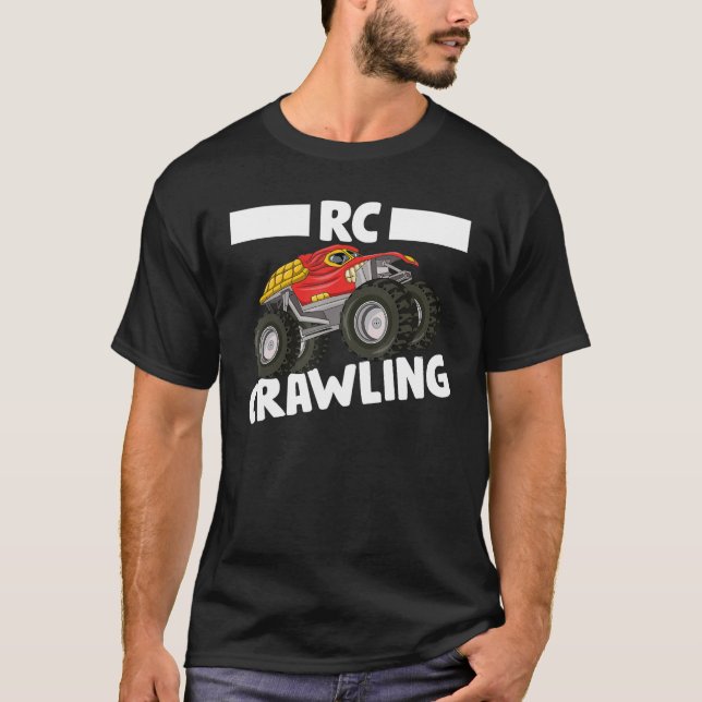 Camiseta RC Ca de Controle Remoto de Caminhão RC Crawler RC (Frente)
