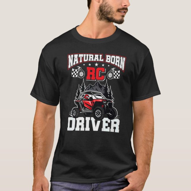 Camiseta RC de Nascer natural, com controlador remoto RC (Frente)
