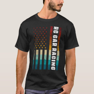Camiseta Rc Racing American Flag Remote Rc Controlada