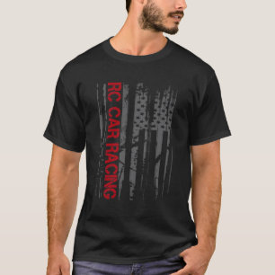 Camiseta Rc Racing American Flag Remote Rc Controlada
