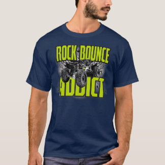 Camiseta rc rock bouncer hill escalando fora da pista