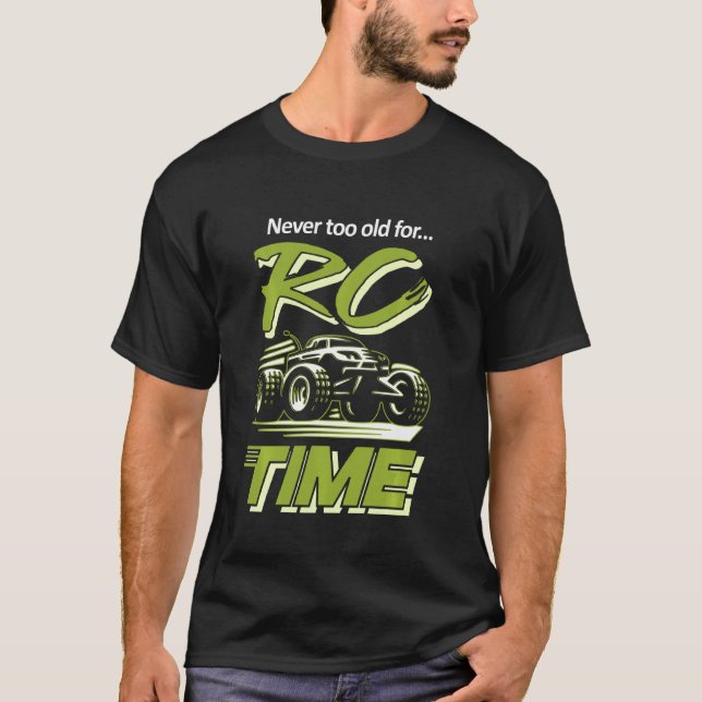 Camiseta Rc Time Radio Control Rc Car Rc (Frente)