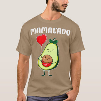 Camiseta RD Mamacado Avocado Grávida Mãe Gravidez Avo