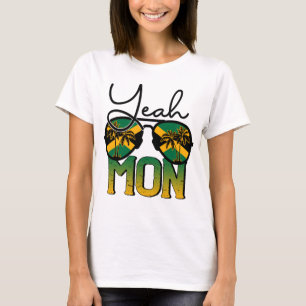 Camiseta RD Sim Luz do Sol Jamaica Flag Trip Jamaica 