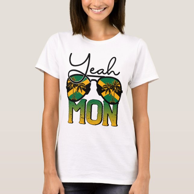 Camiseta RD Sim Luz do Sol Jamaica Flag Trip Jamaica  (Frente)