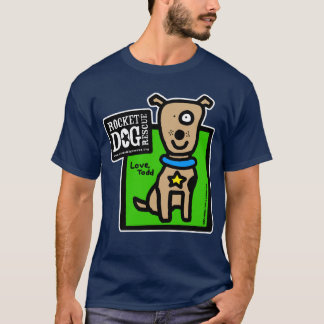 Camiseta RDR - Parr de Todd (cão marrom)