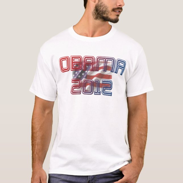 Camiseta Re-elect Barack Obama (Frente)