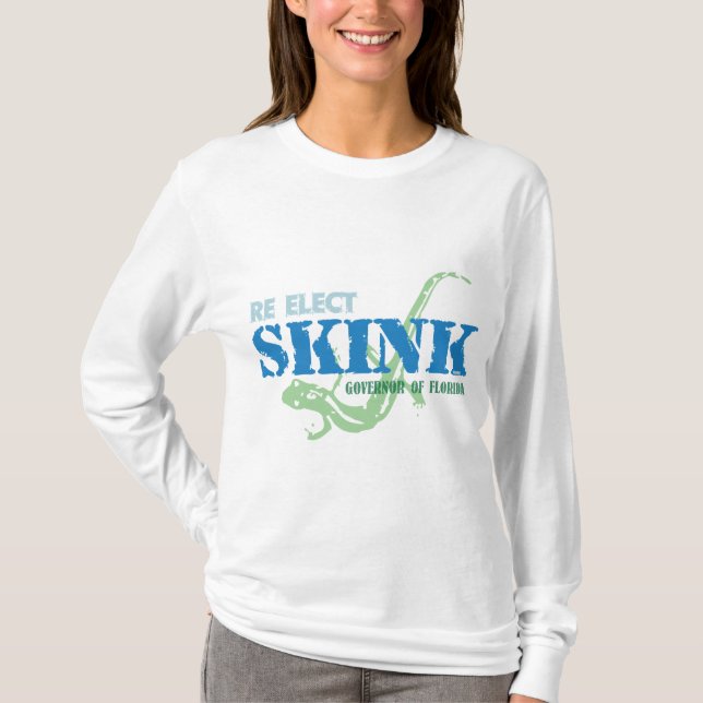 CAMISETA RE-ELECT SKINK (Frente)