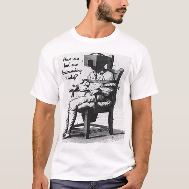 Camiseta RE-EVOLUTION que brainwashing (Frente)