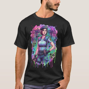 Camiseta RE Jill Valentine Beretta Jill Sanduíche