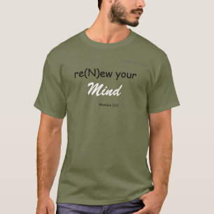 Camiseta re(N)ew Your Mind (Nova mente)