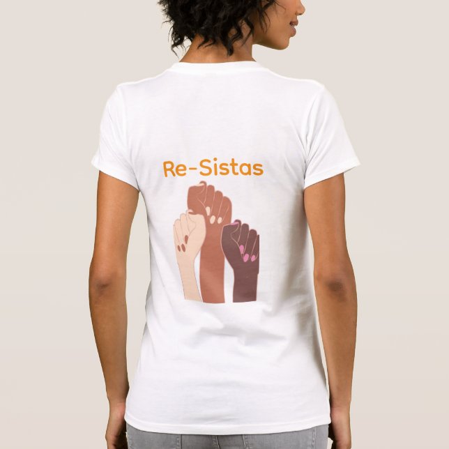 Camiseta Re-Sistas (Verso)