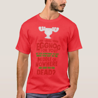 Camiseta Reabasteça Seu Ovo De Natal Superdimensionado