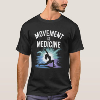 Camiseta Reabilitação de Exercícios de Yoga para Saúde Medi