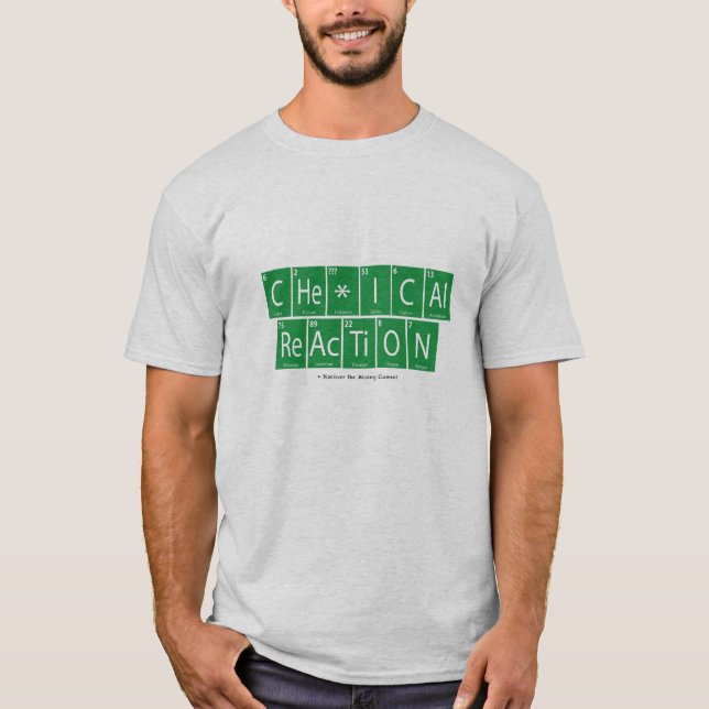 Camiseta Reação Química (Frente)