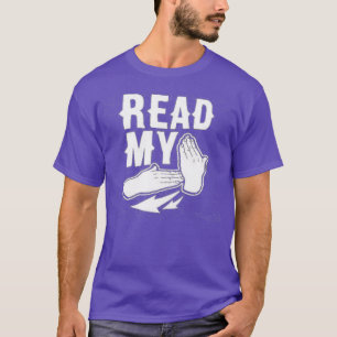 Camiseta read my