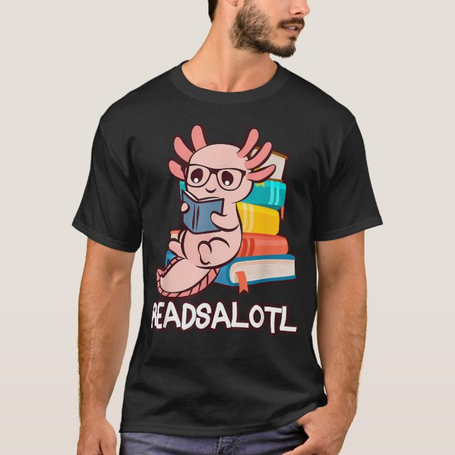 Camiseta Readalotl (Frente)