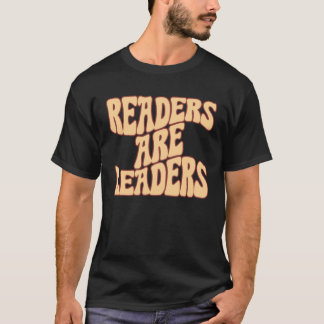 Camiseta Readers Are Leaders Vintage Book Reading Teacher