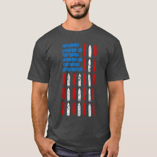 Camiseta Reading books American Flag 4th of July Men Women