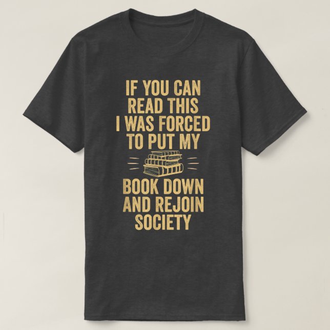 Camiseta Reading books t s funny read books lover reading  (Frente do Design)