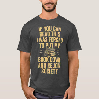 Camiseta Reading books t s funny read books lover reading
