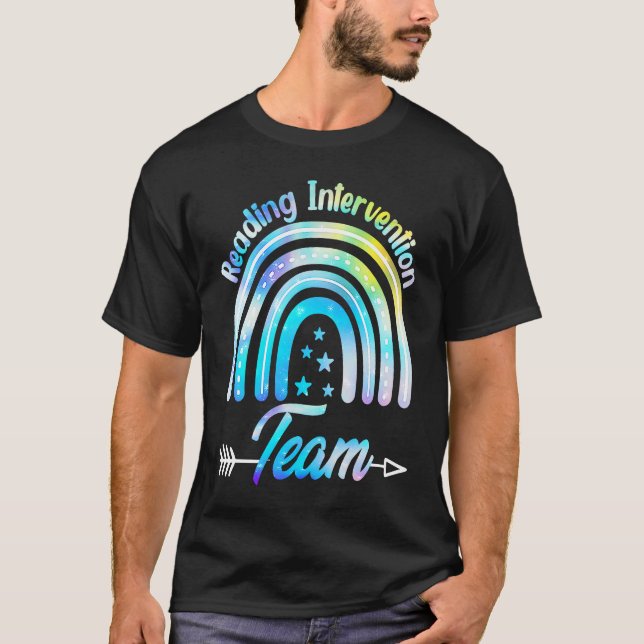 Camiseta Reading Intervention Team Science Of Reading Teach (Frente)