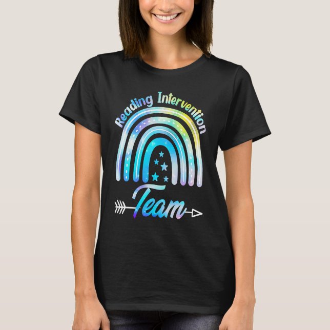 Camiseta Reading Intervention Team Science Of Reading Teach (Frente)