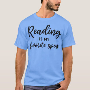 Camiseta Reading Is My Favorite Sport Book Reading Book Lov
