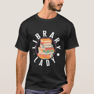Camiseta Reading Library Lady For Librarian Book Ner