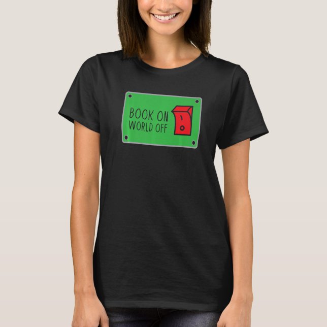 Camiseta Reading  Library Women Bookworm (Frente)